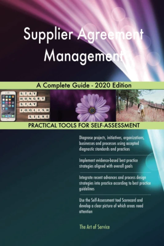 Supplier Agreement Management A Complete Guide - 2020 Edition
