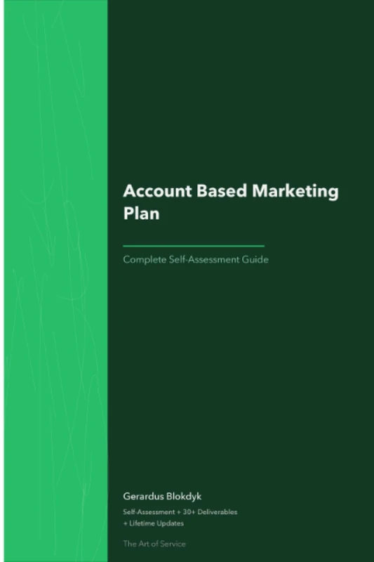 Account Based Marketing Plan A Complete Guide