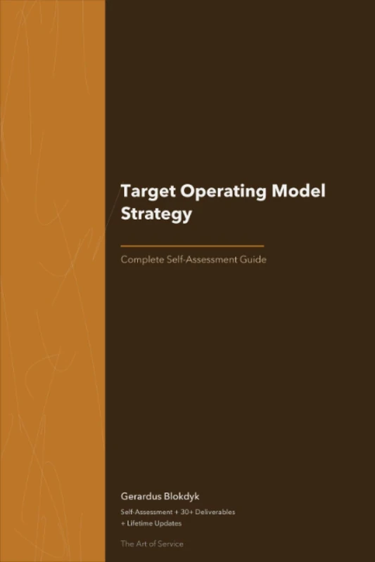 Target Operating Model Strategy A Complete Guide