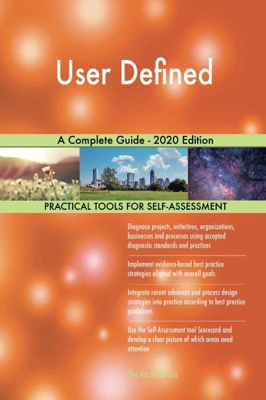 User Defined A Complete Guide - 2020 Edition