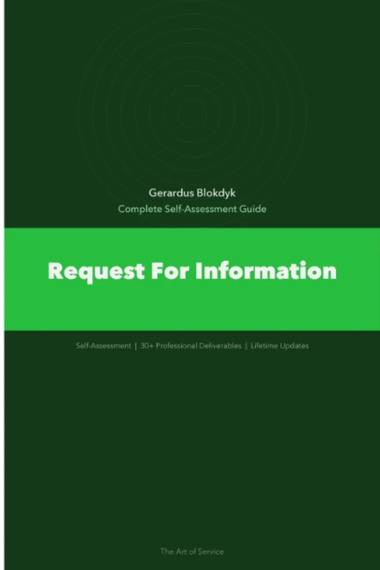 Request For Information A Complete Guide