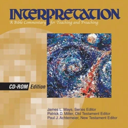 Interpretation, CD-ROM Edition (Interpretation: A Bible Commentary)