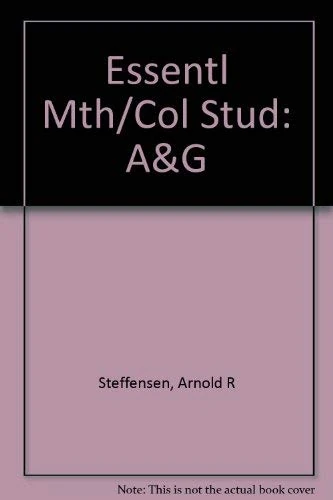 Essentl Mth/Col Stud: A&G: A&G