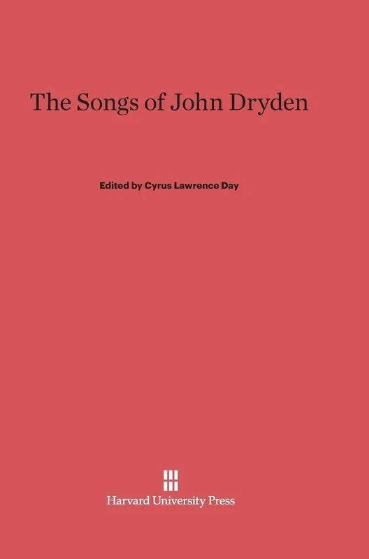 Songs of John Dryden