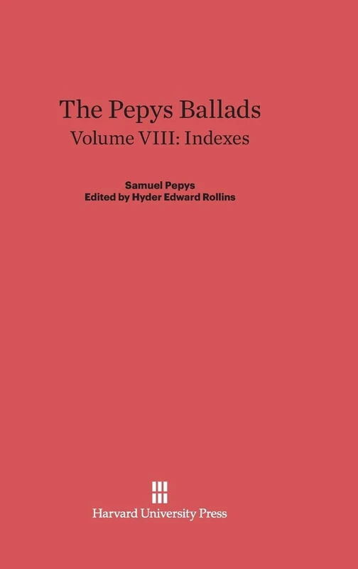The Pepys Ballads, Volume 8: Indexes - Image 1