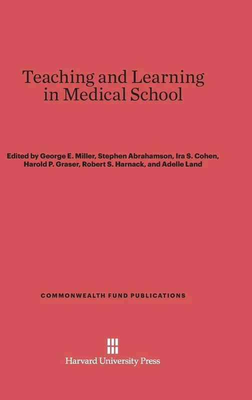 Teaching and Learning in Medical School: 124 (Commonwealth Fund Publications, 124) - Image 1