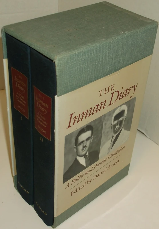 The Inman Diary Vols 1-2: A Public and Private Confession