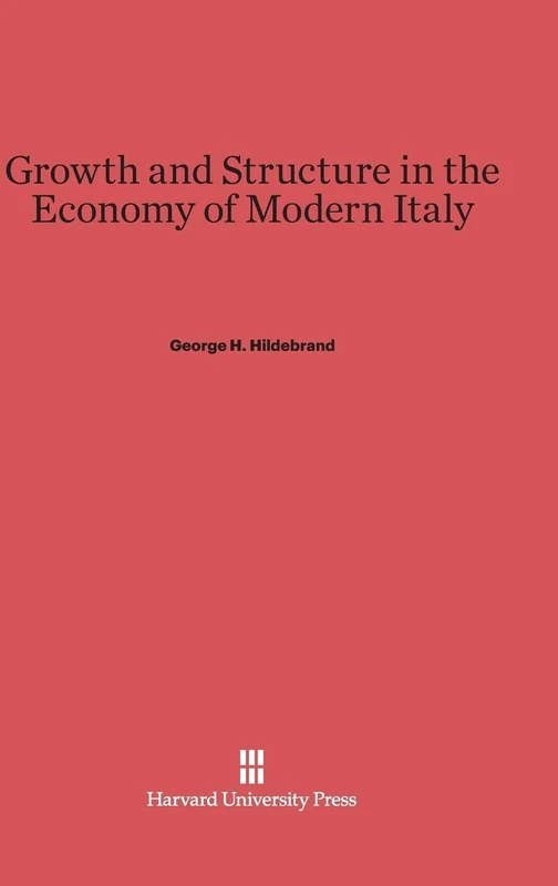 Growth and Structure in the Economy of Modern Italy