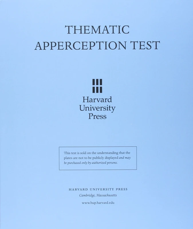 Thematic Apperception Test: Student Manual with cards - Image 1