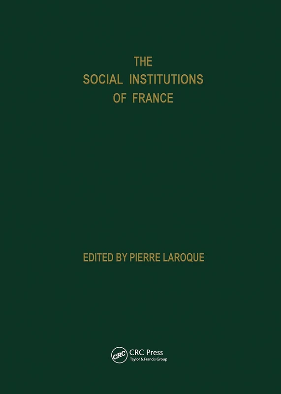 Routledge - The Social Institutions Of France Book - Image 1