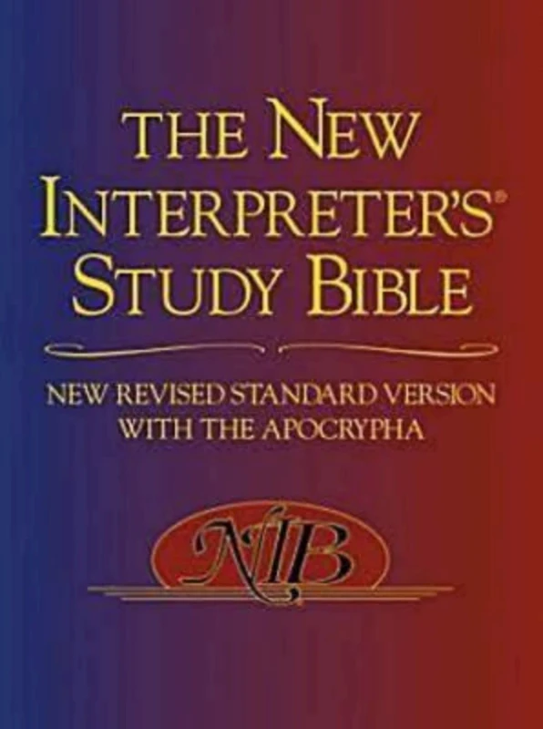 NRSV New Interpreter's Study Bible, The: NRSV with Apocrypha