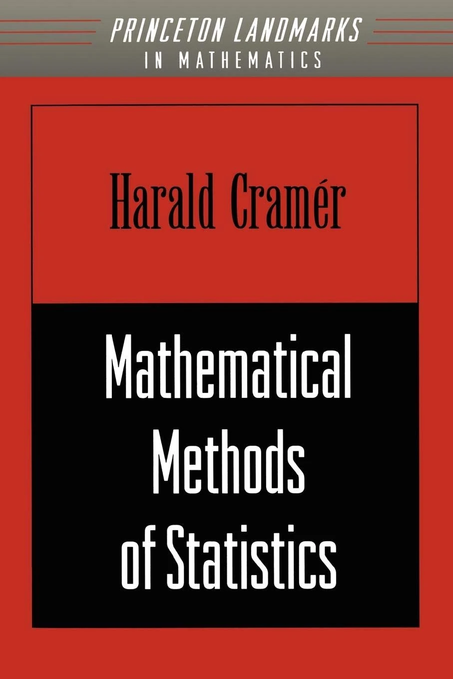 Mathematical Methods of Statistics. (Princeton Mathematical Series, 9)