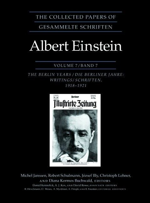 Princeton University Press - Albert Einstein Papers Vol 7