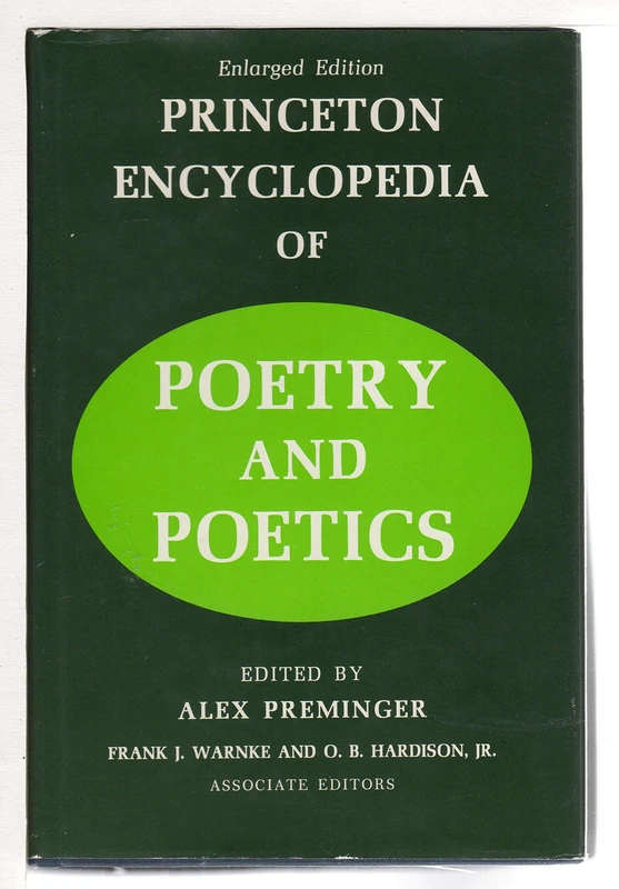 Princeton Encyclopedia of Poetry and Poetics