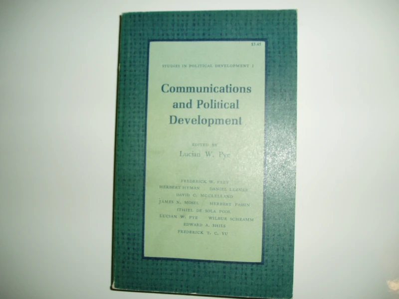 Pye: Communications And Political Development (cloth) (Princeton Legacy Library)