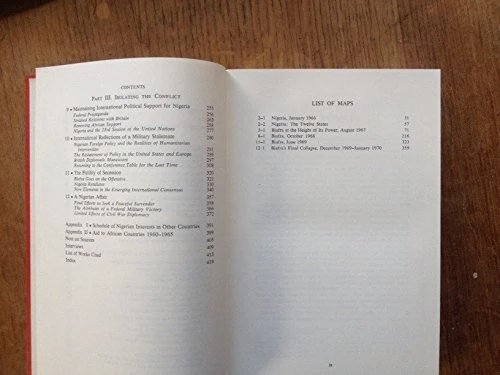The International Politics of the Nigerian Civil War, 1967-1970 (Princeton Legacy Library)