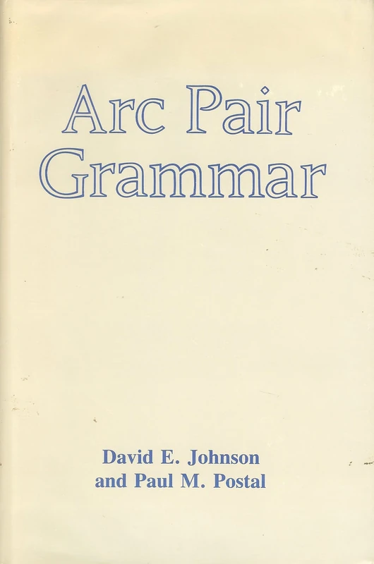 Arc Pair Grammar (Princeton Legacy Library) - Image 1