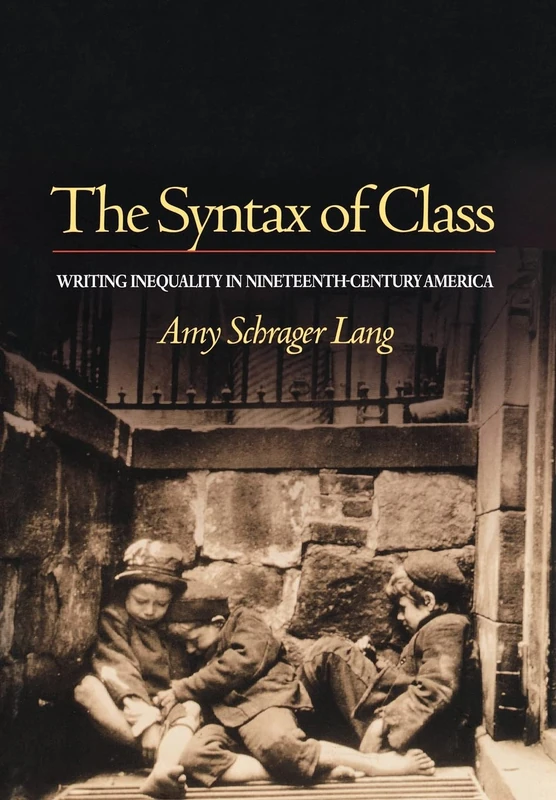 The Syntax of Class – Writing Inequality in Nineteenth–Century America