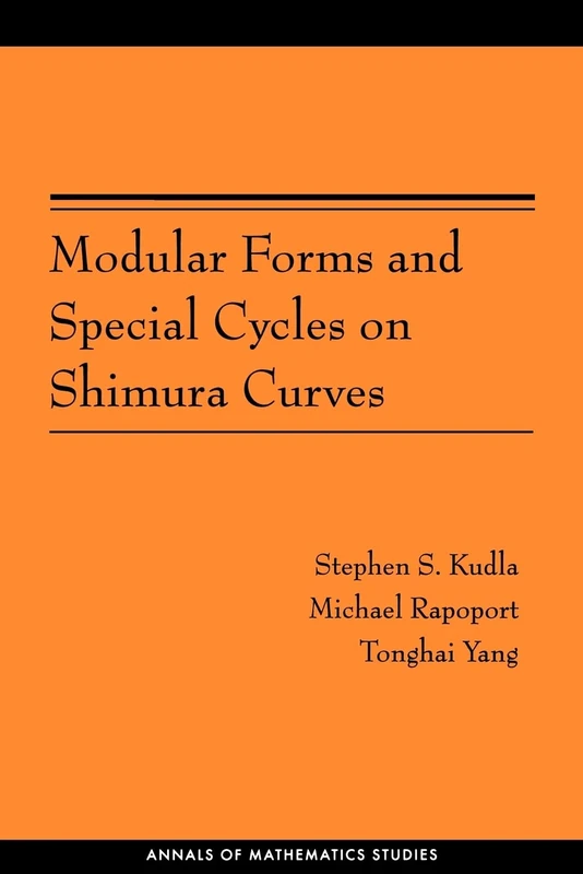 Modular Forms and Special Cycles on Shimura Curves. (AM-161) (Annals of Mathematics Studies)