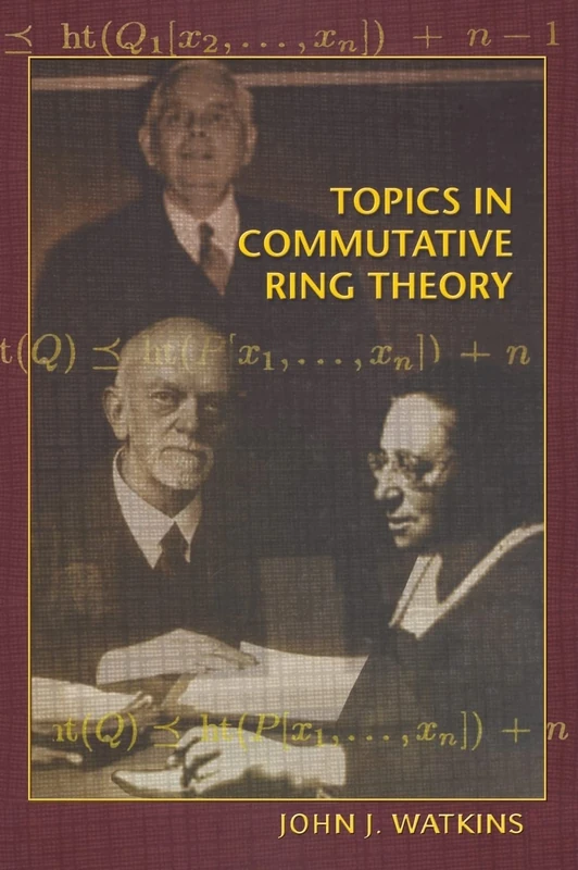 Topics in Communitative Ring Theory
