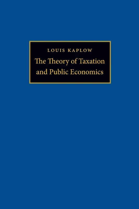 The Theory of Taxation and Public Economics