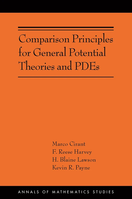 Princeton University Press Comparison Principles for PDEs (AMS-218)
