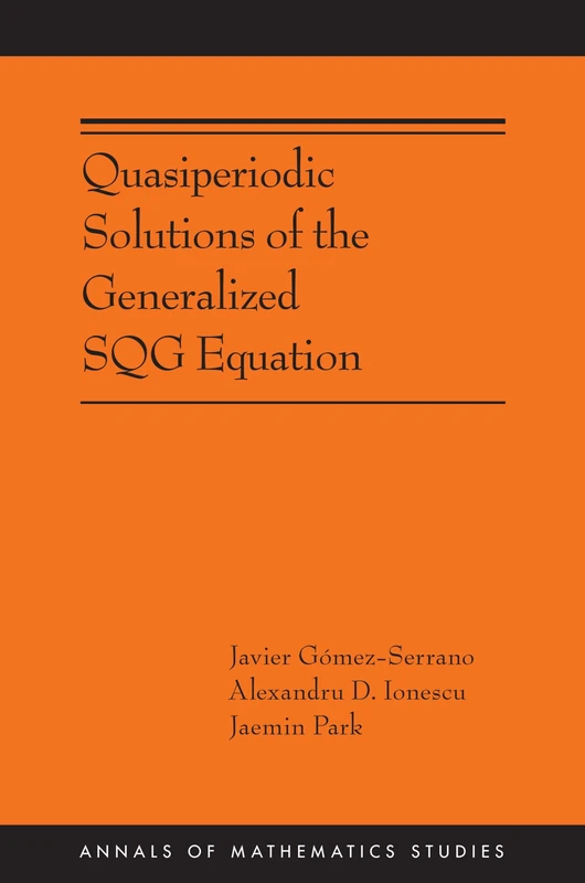 Princeton University Press - Quasiperiodic Solutions of SQG Equation - Image 1