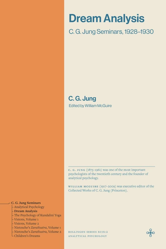 Dream Analysis: C. G. Jung Seminars, 1928–1930 (Bollingen Recollections)