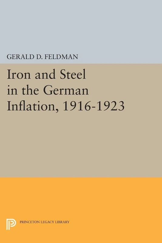 Iron and Steel in the German Inflation, 1916–1923: 1771 (Princeton Legacy Library)