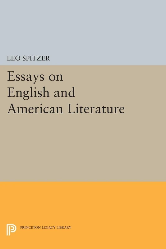 Essays on English and American Literature (Princeton Legacy Library): 2189