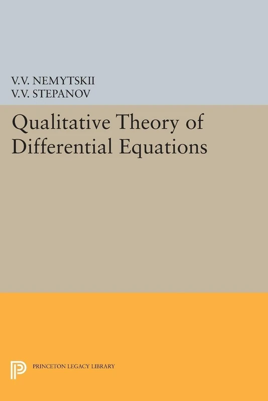 Qualitative Theory of Differential Equations: 2083 (Princeton Legacy Library)