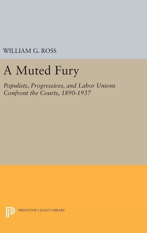A Muted Fury – Populists, Progressives, and Labor Unions Confront the Courts, 1890–1937: 229 (Princeton Legacy Library)