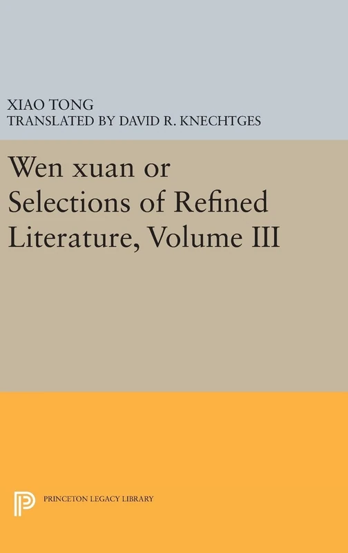 Wen Xuan v.III - Princeton Legacy Library Book - Image 1