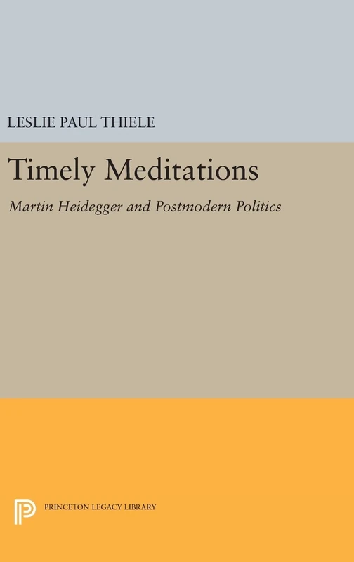 Timely Meditations – Martin Heidegger and Postmodern Politics: 298 (Princeton Legacy Library)