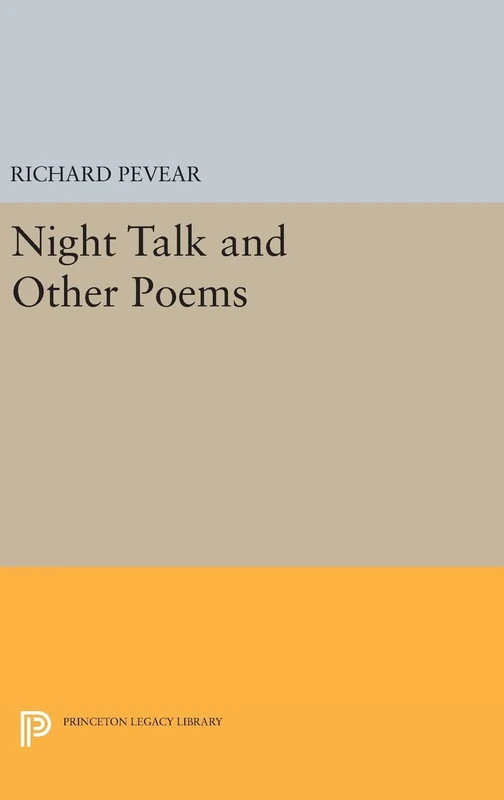 Night Talk and Other Poems: 103 (Princeton Series of Contemporary Poets)