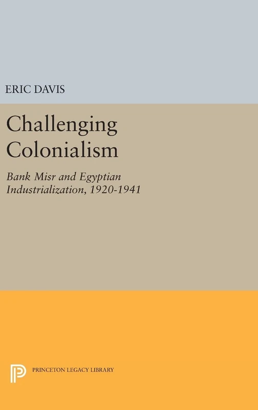 Challenging Colonialism – Bank Misr and Egyptian Industrialization, 1920–1941 (Princeton Studies on the Near East)