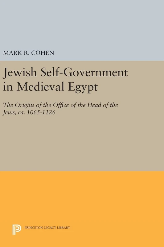 Jewish Self–Government in Medieval Egypt – The Origins of the Office of the Head of the Jews, ca. 1065–1126 (Princeton Studies on the Near East)