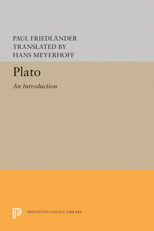 Plato - An Introduction: 738 (Bollingen Series) - Princeton Press
