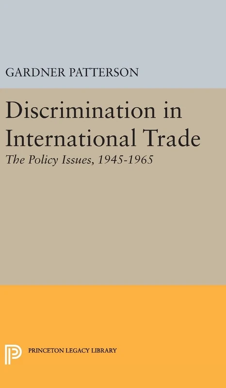 Princeton University Press - Discrimination in International Trade