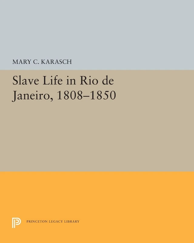 Slave Life in Rio de Janeiro, 1808-1850: 5300 (Princeton Legacy Library)