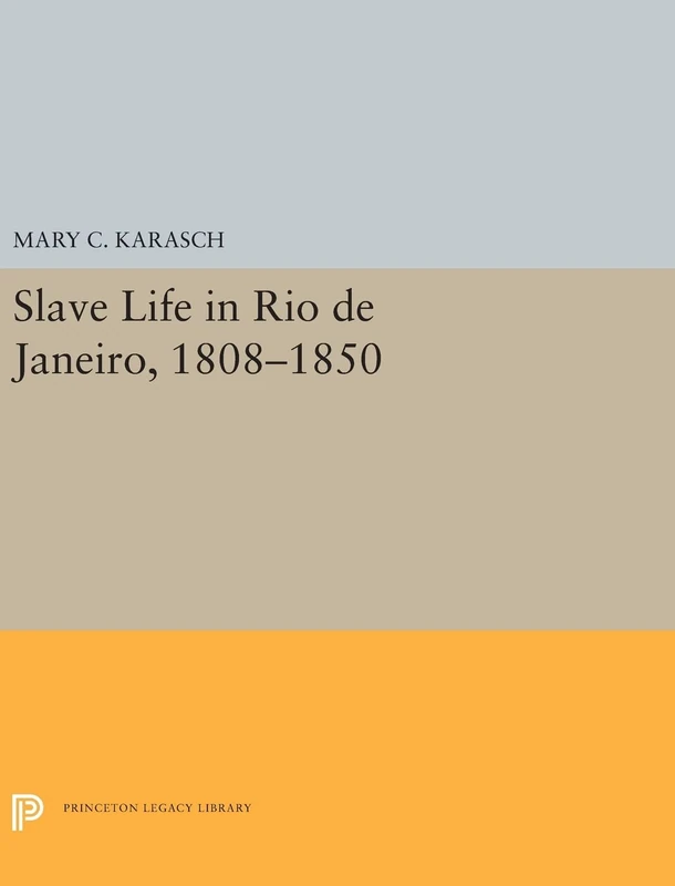 Slave Life in Rio de Janeiro, 1808-1850: 5300 (Princeton Legacy Library)