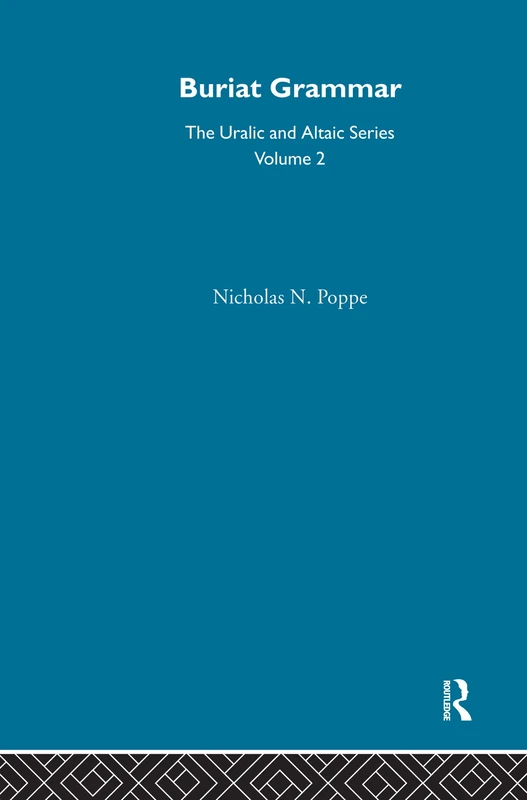 Buriat Grammar