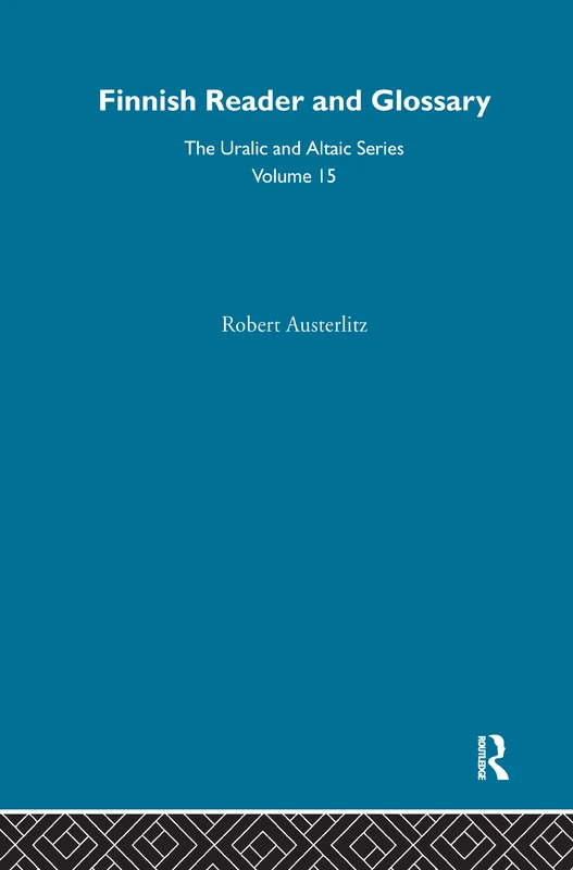 Routledge Finnish Reader and Glossary - Language Reference