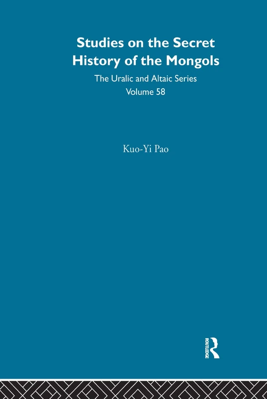 Studies on the Secret History of the Mongols - Image 1