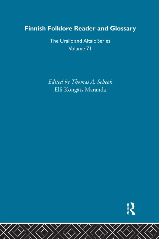 Routledge Finnish Folklore Reader - Mythology Book