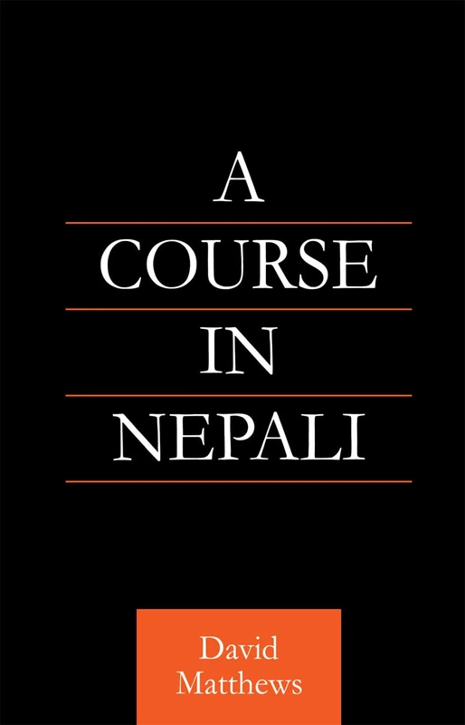 Course in Nepali (Curzon Soas Books)