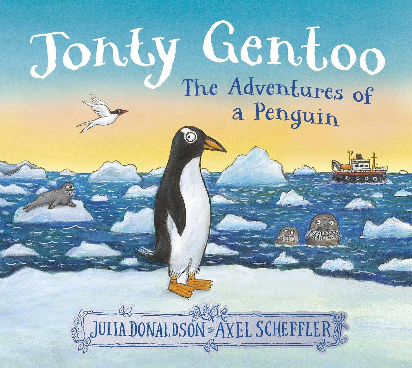 Jonty Gentoo - The Adventures of a Penguin The Number One Bestseller by the creators of Stick Man and Zog