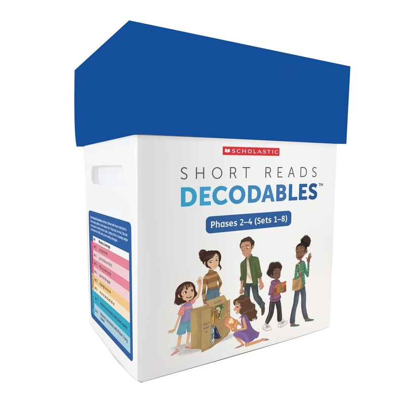 Scholastic Short Reads Decodable Texts - Ages 4-5 Phonics