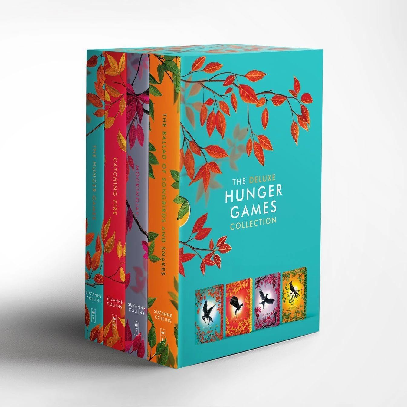 The Deluxe Hunger Games Collection (a stunningly designed - with patterned edge! - 4 book set of the global bestselling series) (The Hunger Games)
