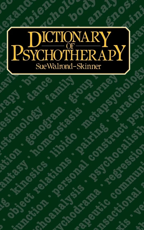 Dictionary of Psychotherapy - Image 1